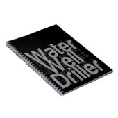 Wasserbohrer Notizblock (Rechte Seite)