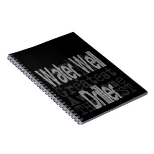 Wasserbohrer Notizblock