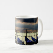 Wasserboot in Venedig Kaffeetasse (VorderseiteRechts)