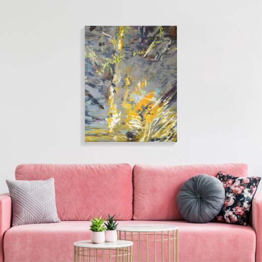 Wasserboot Leinwanddruck (Insitu (Wohnzimmer))