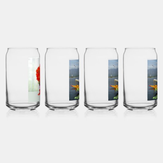 Wasserbrille Dosenglas (Rechts)