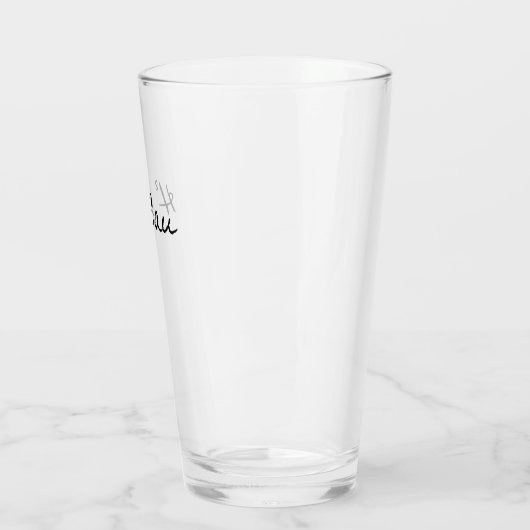 Wasserbrille Glas (Links)