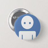 Wasserbrotwurzeltanaka-Abzeichen Button (Vorne & Hinten)