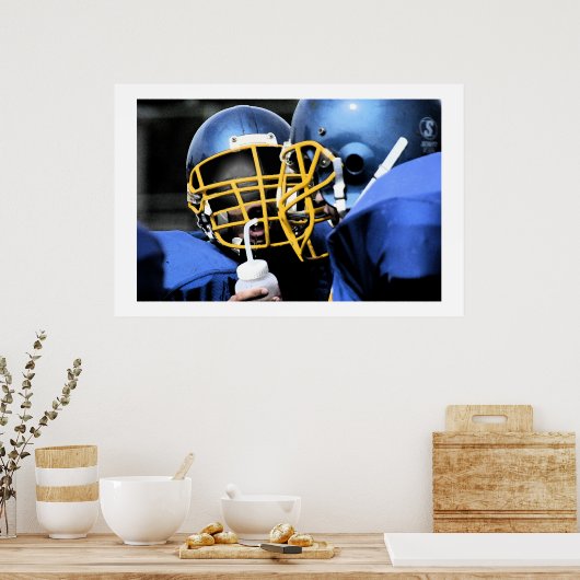 Wasserbruch Poster (Küche)