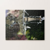 Wasserbrunnen im Park Puzzle (Horizontal)