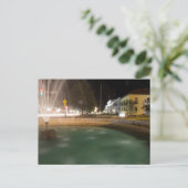 Wasserbrunnen und Bathhouse-Reihe, Hot Springs, AR Postkarte (Stehend Vorderseite)