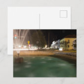 Wasserbrunnen und Bathhouse-Reihe, Hot Springs, AR Postkarte (Vorne/Hinten)