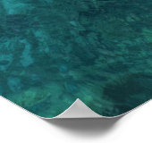 Wasserbucht Poster (Ecke)