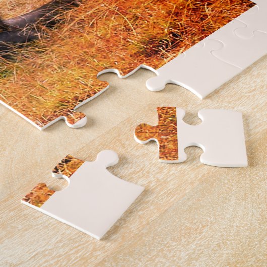 Wasserbüffel Puzzle (Seite)