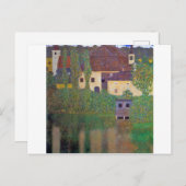 Wasserburg, Gustav Klimt Postkarte (Vorne/Hinten)