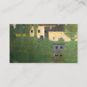 Wasserburg - Gustav Klimt Visitenkarte