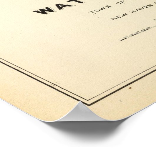 Wasserbury Poster (Ecke)