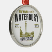 Wasserbury Silbernes Ornament (Rechts)