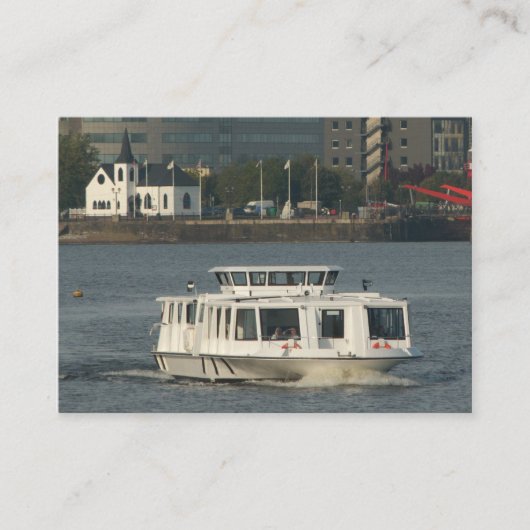 Wasserbus, Cardiff Bay Visitenkarte (Vorderseite)