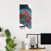 Wasserclown Poster (Heimbüro)