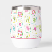 Wassercolor Bright Mahjong Tiles Monogram (Rückseite)