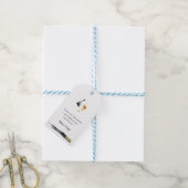 Wassercolor Koi Fish Wedding Geschenkanhänger (Mit Garn)