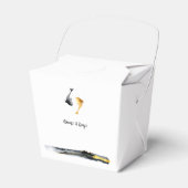 Wassercolor Koi Fish Wedding Geschenkschachtel (Vorderseite)