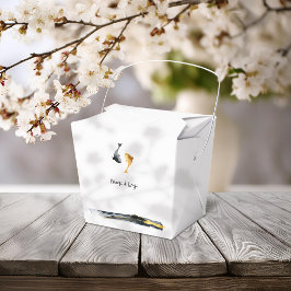 Wassercolor Koi Fish Wedding Geschenkschachtel