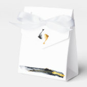 Wassercolor Koi Fish Wedding Geschenkschachtel (Vorderseite)