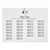 Wassercolor Koi Fish Wedding Poster (Vorderseite)