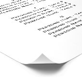 Wassercolor Koi Fish Wedding Poster (Ecke)