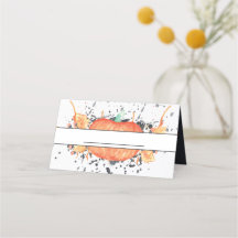 Wassercolor Pumpkin Friendsgiving