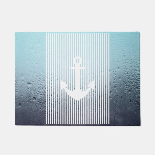 Wasserdampf-Anker Fußmatte (Vorderseite)
