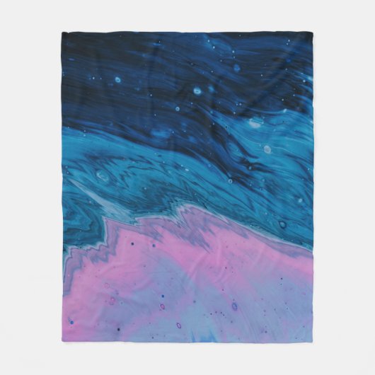 Wasserdarstellung Fleecedecke (Vorderseite)