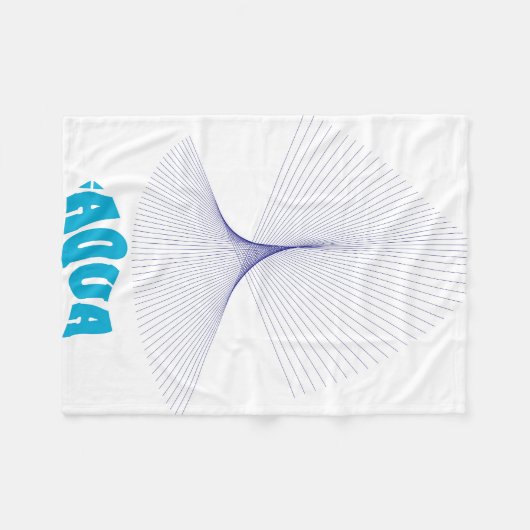 Wasserdecke Fleecedecke (Vorderseite (Horizontal))