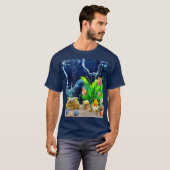 Wasserdesign T-Shirt (Vorne ganz)
