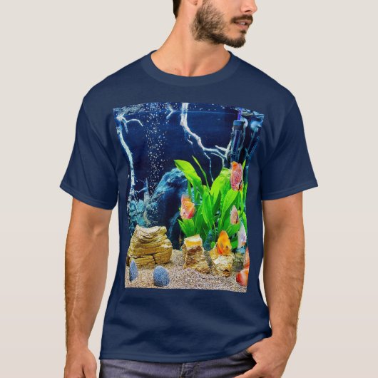 Wasserdesign T-Shirt (Vorderseite)