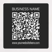 Wasserdicht | Erstellen Sie sofort einen QR-Code Etiketten (Design 1)