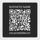 Wasserdicht | Erstellen Sie sofort einen QR-Code Etiketten (Design 2)
