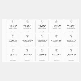 Wasserdichte, benutzerdefinierte Kerzenmarken - me Etiketten