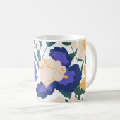 Wasserdichte Blume: Blumenzauber in jeder Seite Kaffeetasse (VorderseiteRechts)