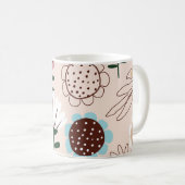 Wasserdichte Blume: Die perfekte blühende Tasse (VorderseiteRechts)