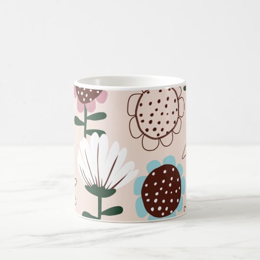 Wasserdichte Blume: Die perfekte blühende Tasse (Mittel)
