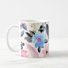 Wasserdichte Blume: Ein Cup mit floraler Eleganz Kaffeetasse