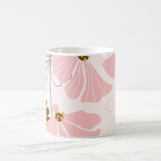 Wasserdichte Blume: Eine Tasse mit botanischer Tou (Mittel)