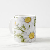 Wasserdichte Blume: Eine Tasse mit einem floralen (Vorderseite Links)