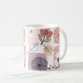 Wasserdichte Blume: Schöne blühende Tasse (VorderseiteRechts)