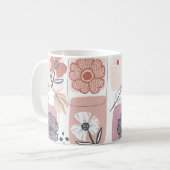 Wasserdichte Blume: Schöne blühende Tasse (Vorderseite Links)