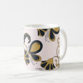 Wasserdichte Blume: Sip in Floral Perfection Kaffeetasse (VorderseiteRechts)