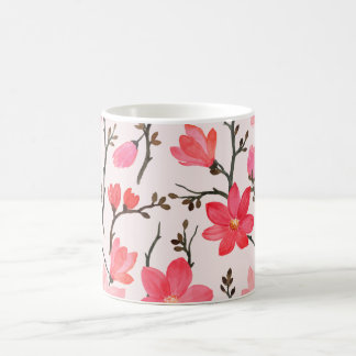 Wasserdichte Blume: Tasse Kunst mit blühendem Soul
