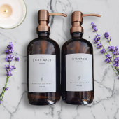 Wasserdichte Etiketten der Badeanstalt