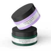 Wasserdichte, hochwertige Kosmetikverpackung - wei Aufkleber