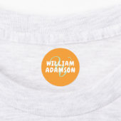 Wasserdichte Kids Monogram Name Labels for Closing Etiketten (Befestigt)