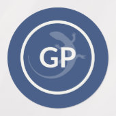 Wasserdichte Logo-Aufkleber Etiketten (Design 1)