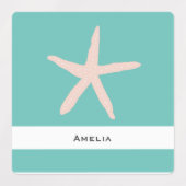 Wasserdichte Sternenetiketten für Schullager Etiketten (Design 1)